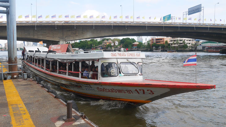 【タイ】チャオプラヤー川クルーズはエクスプレスボートを乗りこなそう！