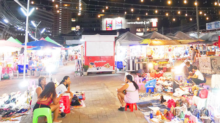 【タイ】パタヤ　ソイブッカオ常設市場を散策！地元タイ人の女の子にお馴染みのショッピングスポット