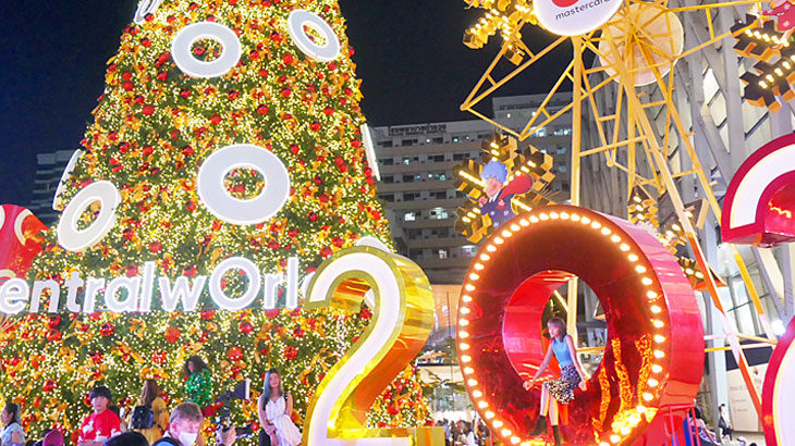 【タイ】2020年バンコクのクリスマスイルミネーション！コロナ渦中に光をともすクリスマスツリーをご紹介！