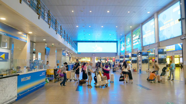 【ベトナム】タンソンニャット空港・国内線ターミナルをご紹介！ホーチミンからベトナム国内を旅する方へ！